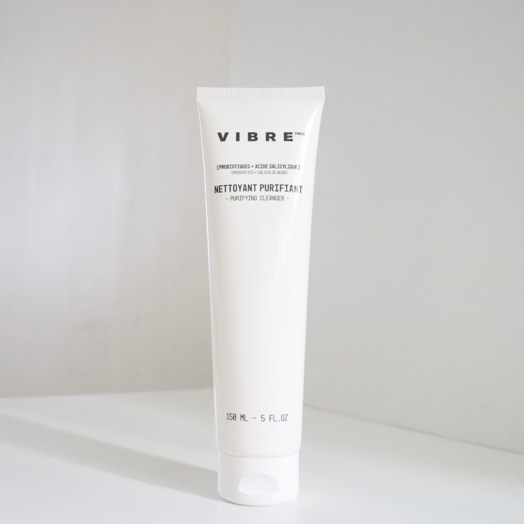 ÉTAPE 1 : Nettoyant hydratant + purifiant doux