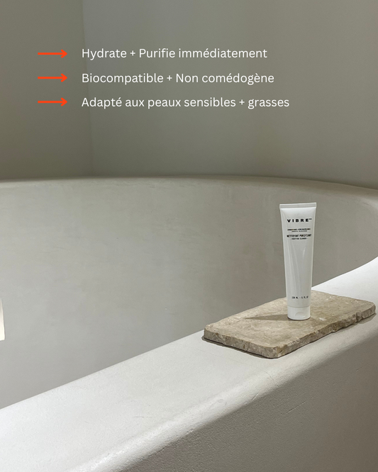 ÉTAPE 1 : Nettoyant Purifiant - Probiotiques + Acide salicylique