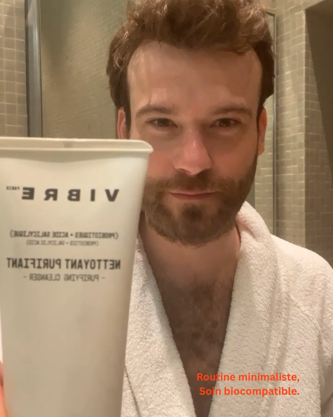 ÉTAPE 1 : Nettoyant Purifiant - Probiotiques + Acide salicylique
