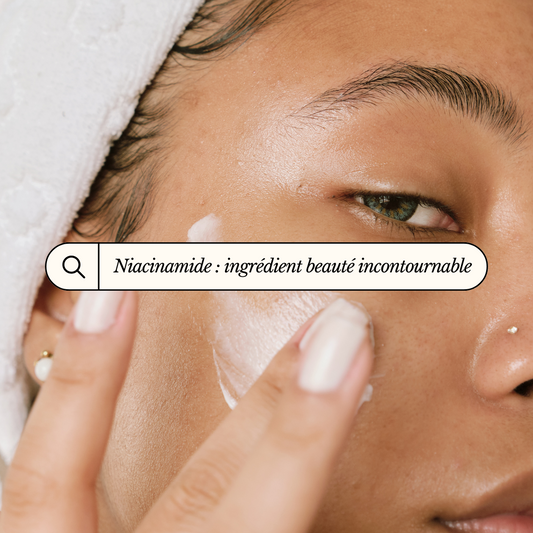 What effect does niacinamide have on the skin?